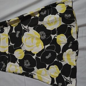3/$10 Yellow and black skirt. Slight fading.